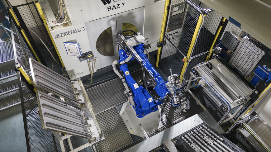 FULLY AUTOMATED MACHINING CENTRES AND PARTS CLEANING WITH YASKAWA ROBOTS